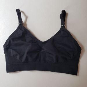 Nursing Bra Black Comfort Bra